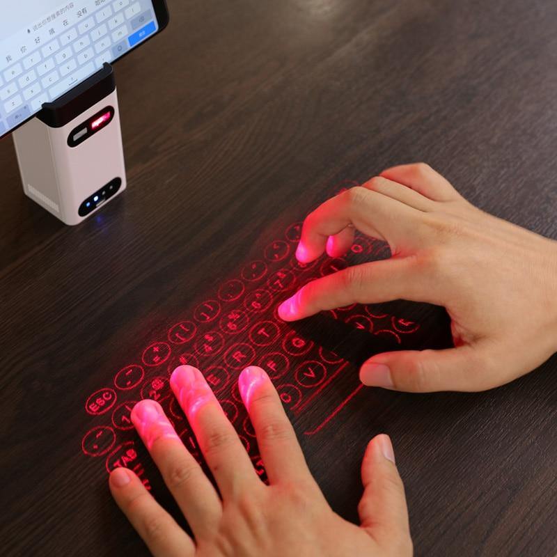 Laser Projection Bluetooth Keyboard & Mouse