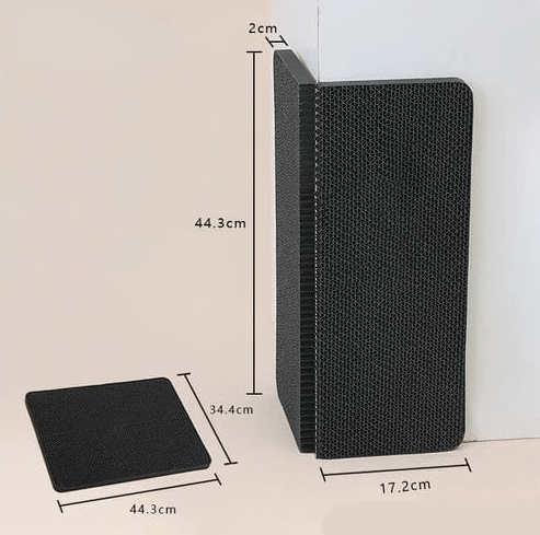 Wall and Couch Corner Cat Scratching Pad