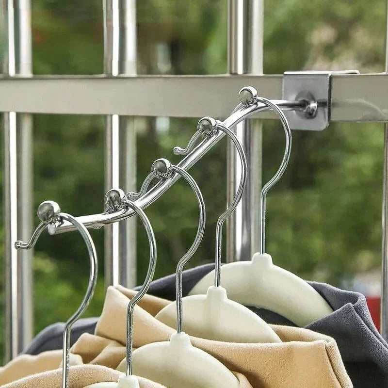 SearchFindOrder 7 beads Wall Mount Clothes Hanger