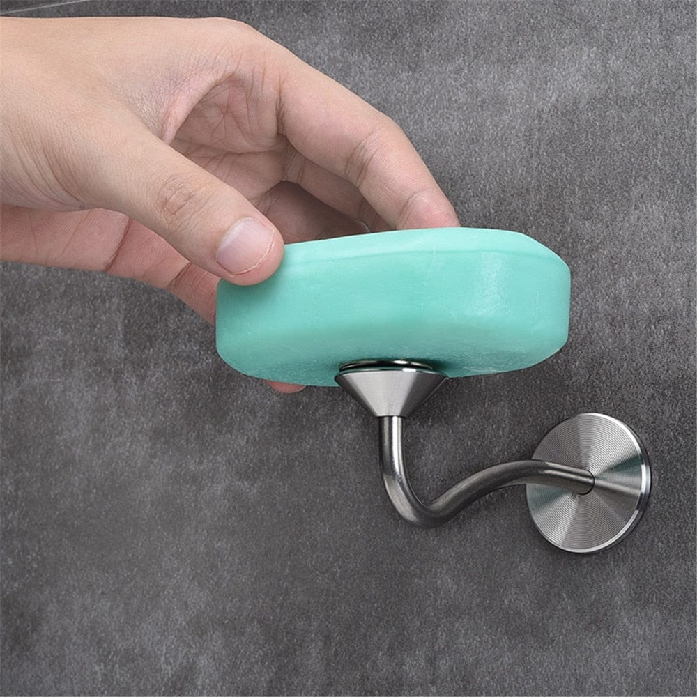 SearchFindOrder Wall-Mounted Magnetic Soap Holder