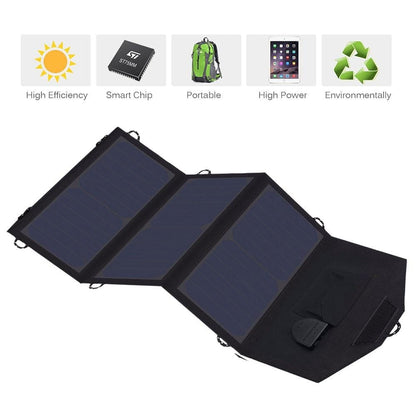 Waterproof Solar Panel 18V 21W  Power Bank Charger