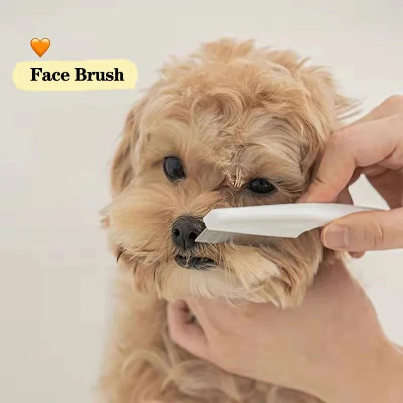 Pet Facial Cleaning Brush for Dogs