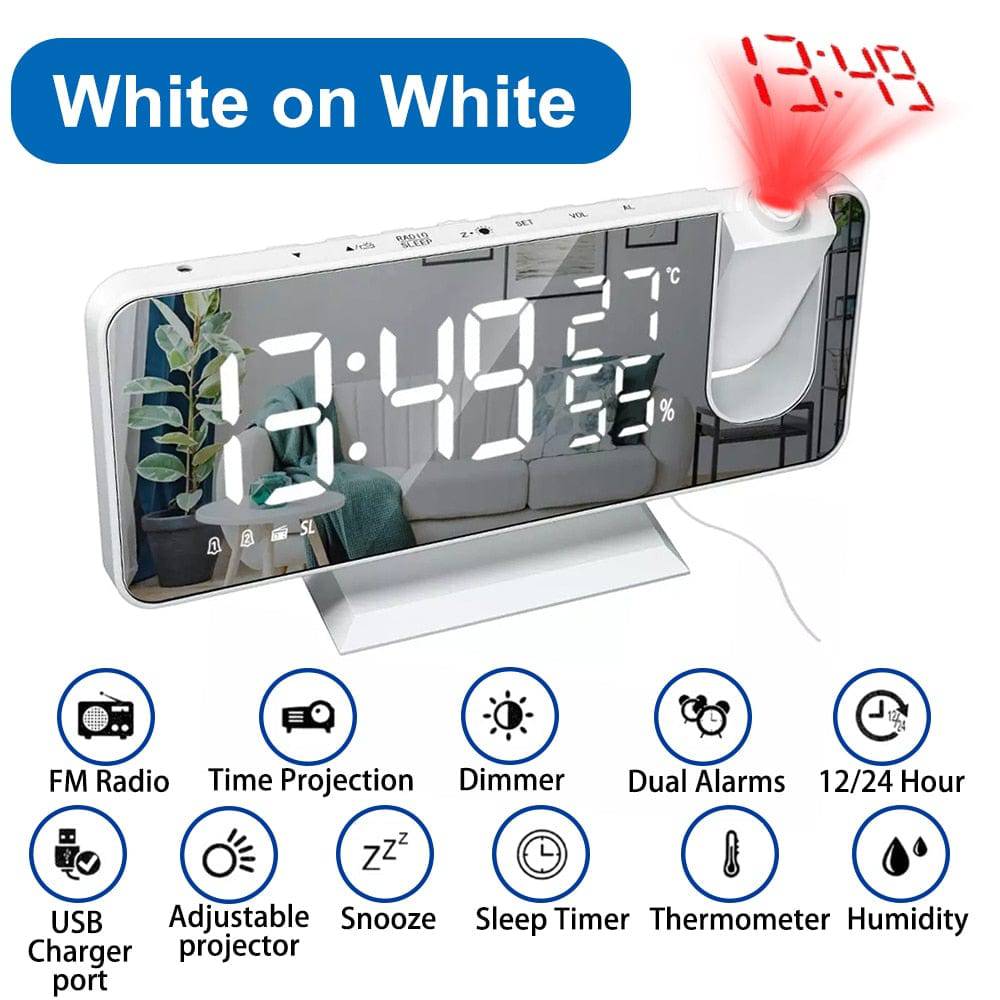 LED Digital Projection Alarm Clock - Smart Shop (Online Store for wise shoppers) 