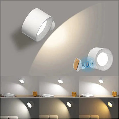 360° Smart Touch Wireless Magnetic LED Wall Spotlight