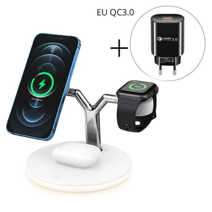 3-in-1 Magnetic Wireless Fast Charging Station - Smart Shop (Online Store for wise shoppers) 