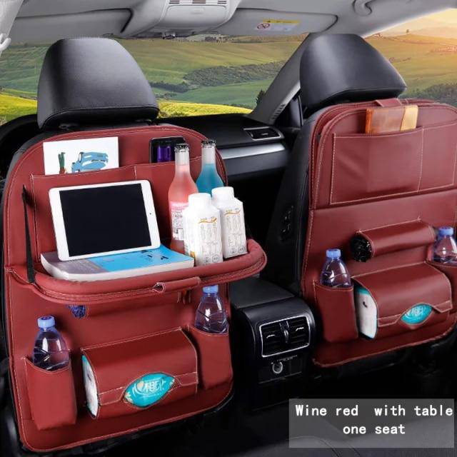 Car Back Seat Organizer Storage Bag with Foldable Table - Smart Shop (Online Store for wise shoppers) 