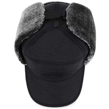 Winter Shield Hat Unisex Windproof Fleece Cap with Ear Protection