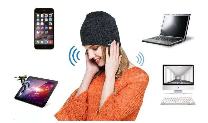 Wireless Headphone Winter Hat - Smart Shop (Online Store for wise shoppers) 