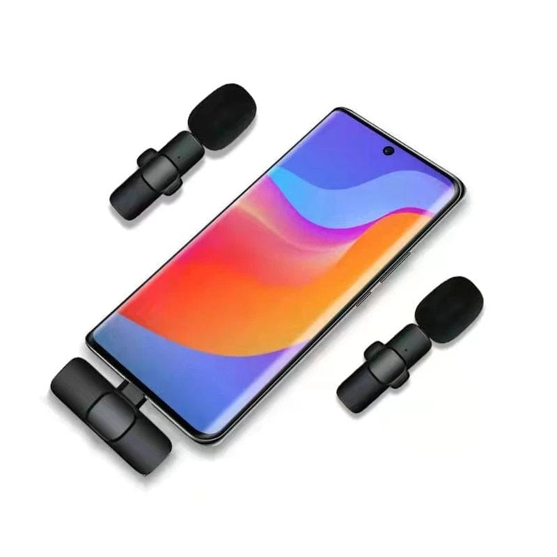 Wireless Portable Microphone for iPhone & Android