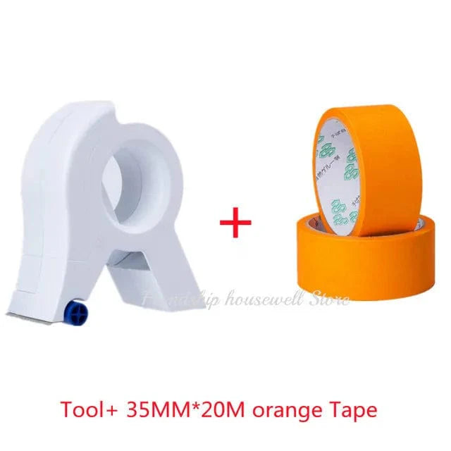 SearchFindOrder 1PC blue Precision Tape Master Wall & Floor Painting Tape Dispenser for 1.88-2" x 60 Yard Standard Tapes