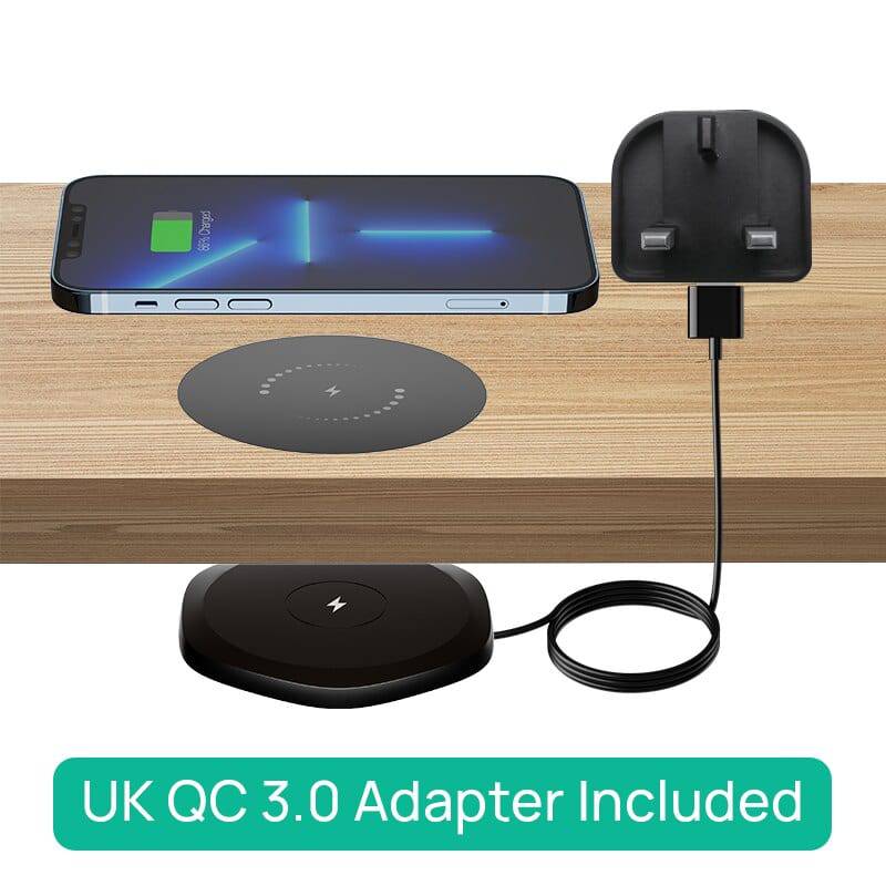 SearchFindOrder with EU Adapter / CN Invisible Wireless Qi Charging Station