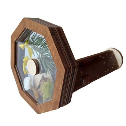 Wooden DIY Rotating Kaleidoscope Kit