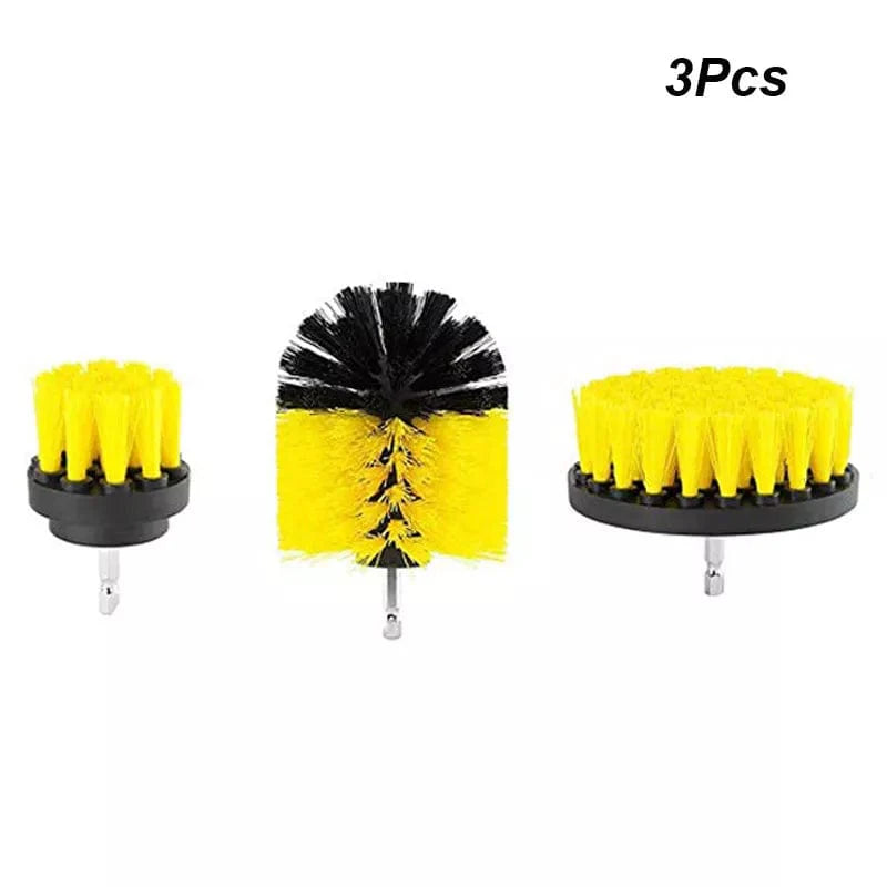 Electric Drill Brush Scrubber Set (3 pieces)