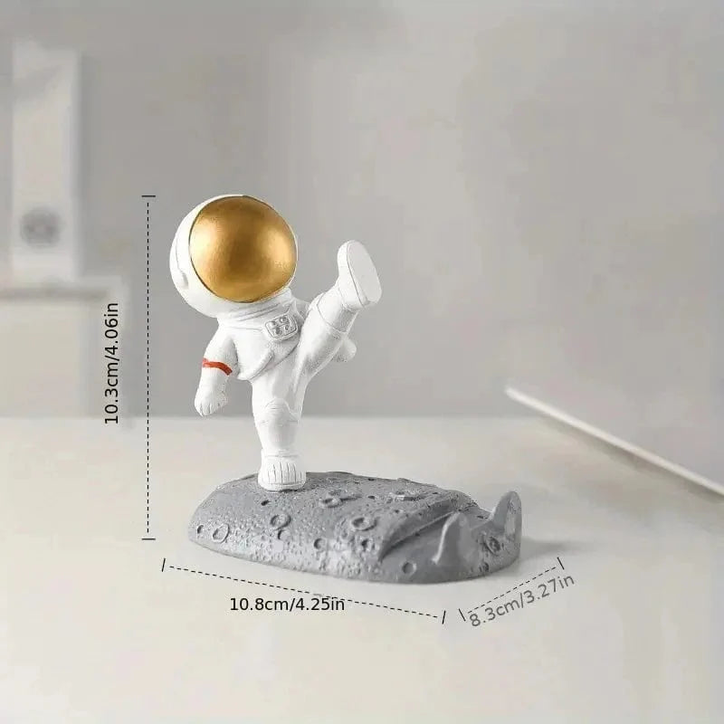 Whimsical Astronaut Mobile Phone Stand