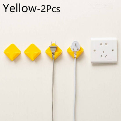 Power Cord Holding Wall Hook (2 Pieces) - Smart Shop (Online Store for wise shoppers) 