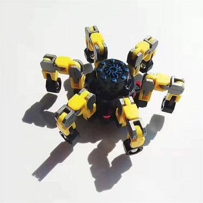 SearchFindOrder Red Transformable Fingertip Gyro Spinner