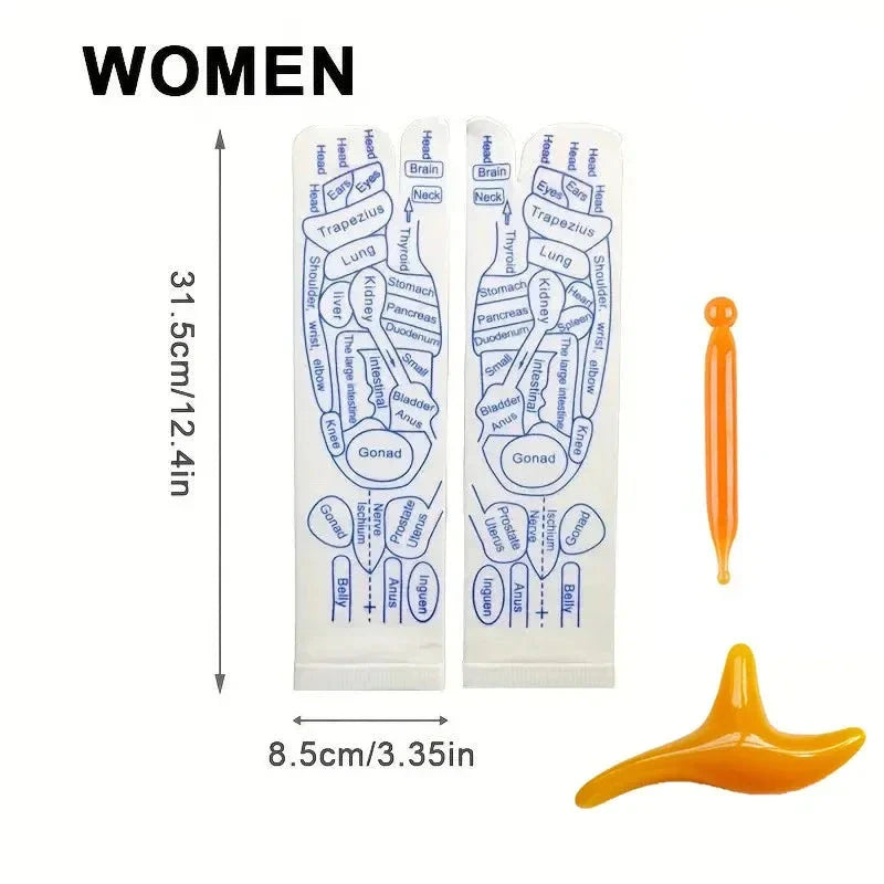 Acupressure Reflexology Socks with Massage Stick - Smart Shop (Online Store for wise shoppers) 