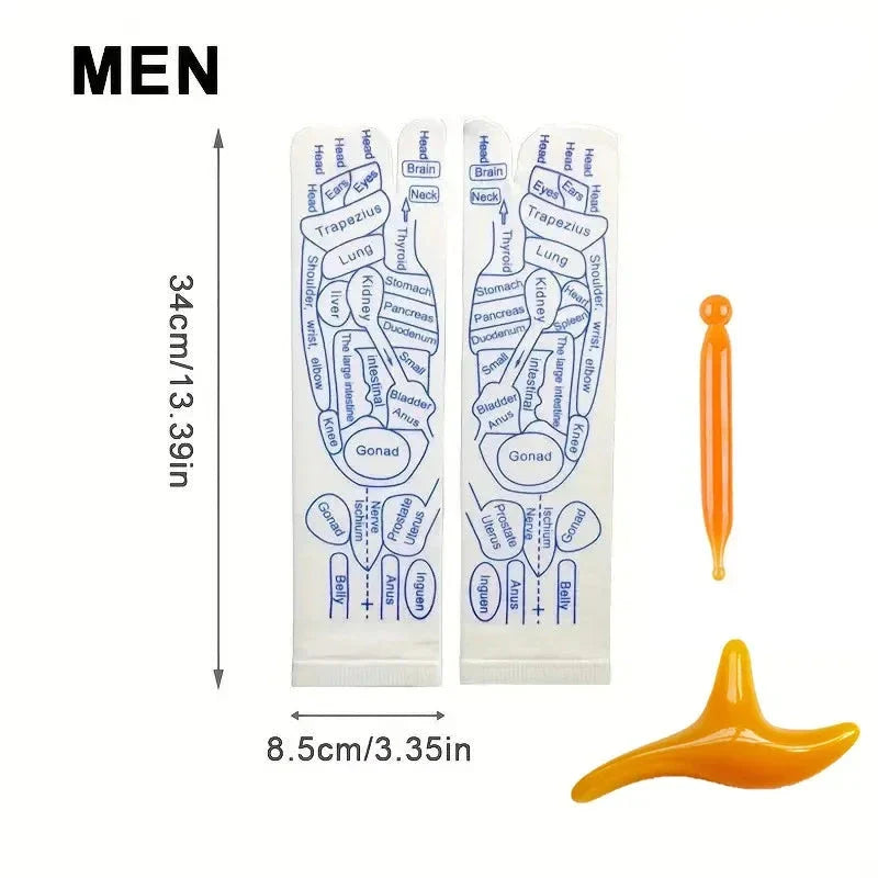 Acupressure Reflexology Socks with Massage Stick - Smart Shop (Online Store for wise shoppers) 