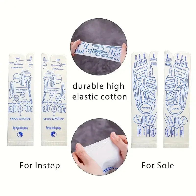 Acupressure Reflexology Socks with Massage Stick - Smart Shop (Online Store for wise shoppers) 