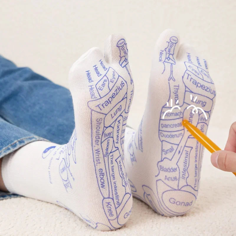 Acupressure Reflexology Socks with Massage Stick - Smart Shop (Online Store for wise shoppers) 