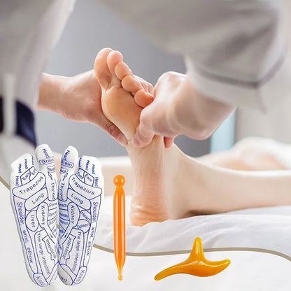 Acupressure Reflexology Socks with Massage Stick - Smart Shop (Online Store for wise shoppers) 