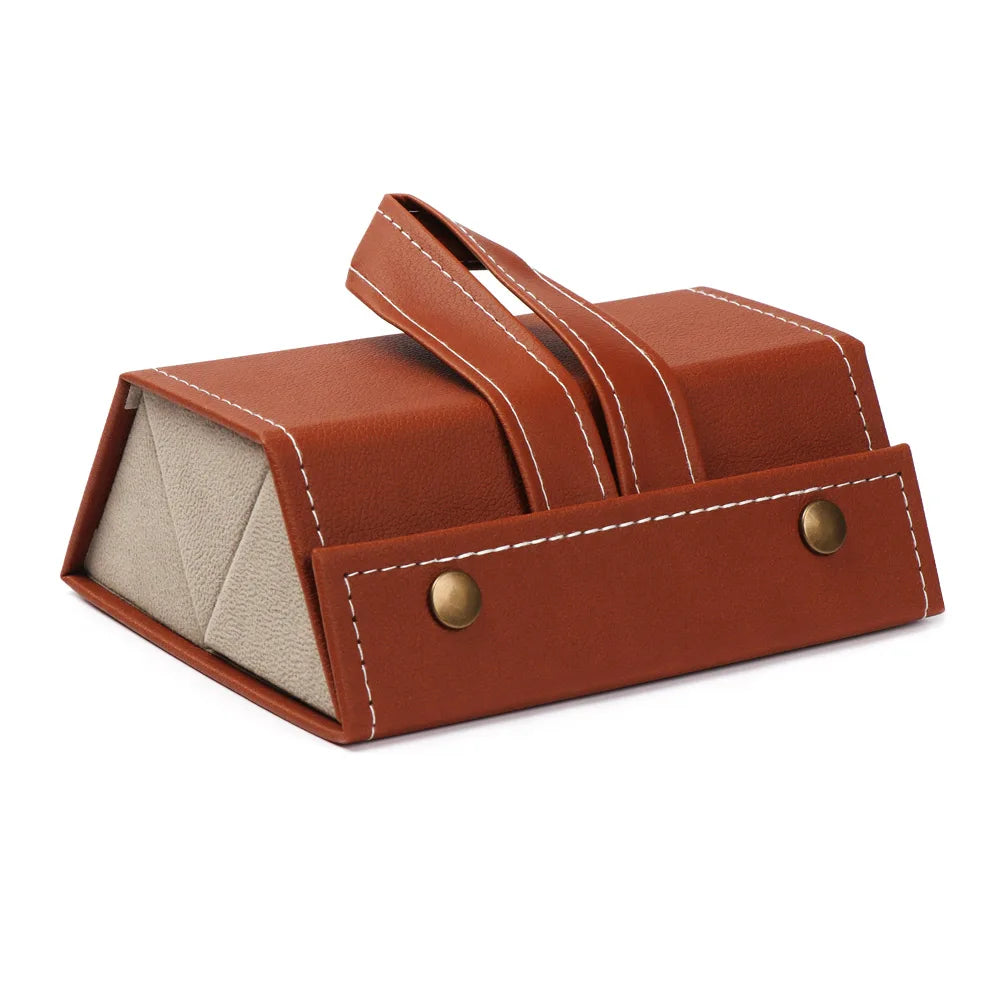 Foldable Leather Sunglasses Case - Smart Shop (Online Store for wise shoppers) 