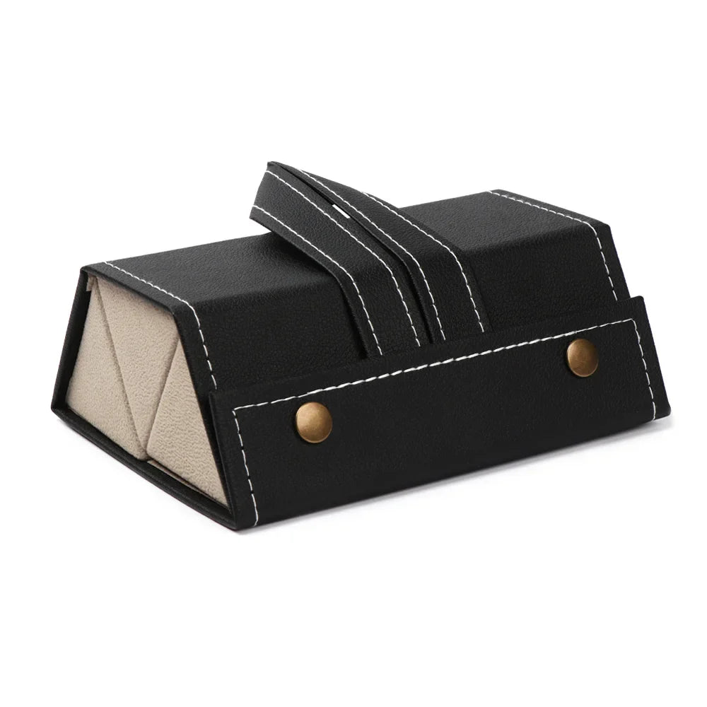 Foldable Leather Sunglasses Case - Smart Shop (Online Store for wise shoppers) 