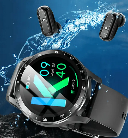 2-in-1 Smart Watch with Earbuds